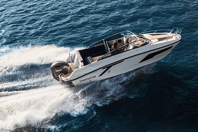 Boat in sea